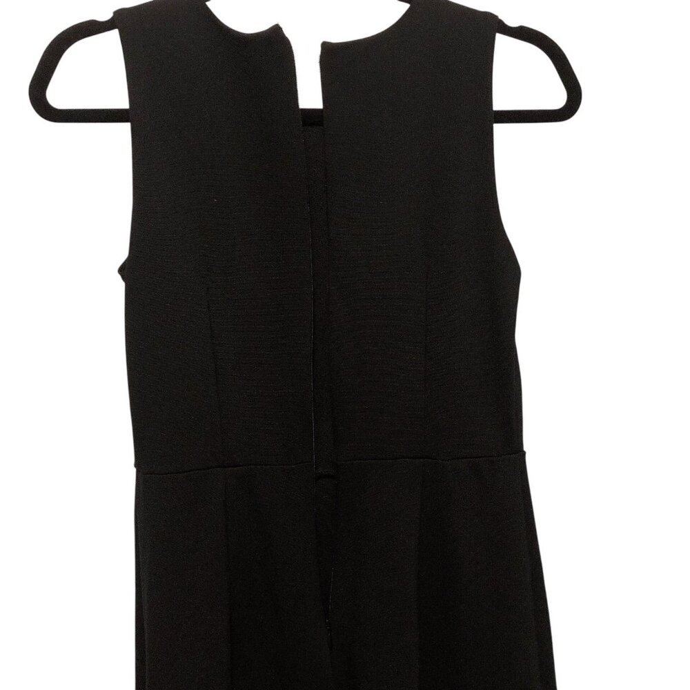 Ann Taylor Loft Solid Black Round Neck Sleeveless… - image 7
